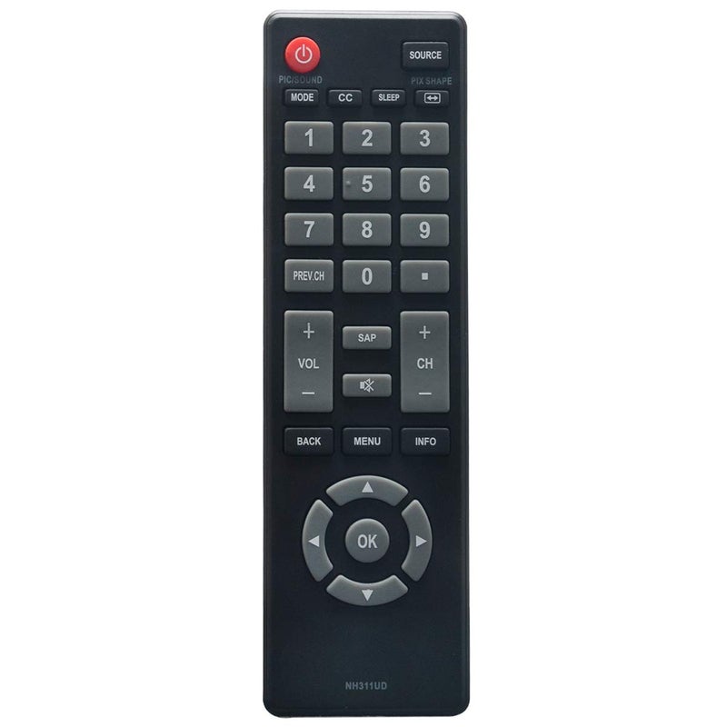 ZdalaMit NH311UD Replace Remote Control Applicable for Sanyo TV FW32D06F FW40D06F FW40D36F FW50D36F FW43D25F FW32D06F-B FW32D06FB FW40D06F-B FW40D06FB FW40D36F-B FW40D36FB FW43D25F-B FW43D25FB FW50D36F-B - Image 1